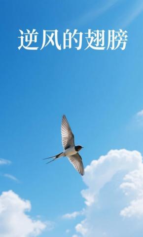 短剧《逆风的翅膀》海报