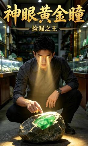 短剧《神眼黄金瞳：捡漏之王》海报