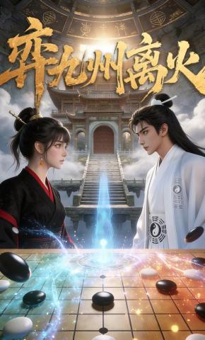 短剧《弈九州离火》海报