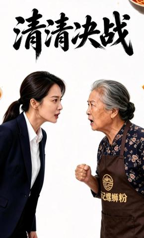 短剧《清清决战》海报
