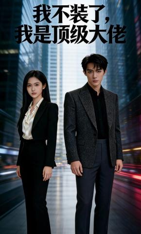 短剧《我不装了，我是顶级大佬》海报