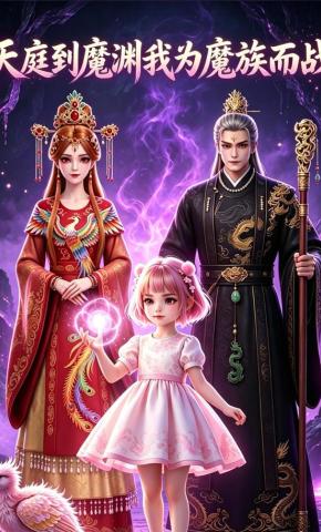 短剧《天庭到魔渊我为魔族而战》海报