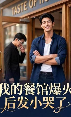 短剧《我的餐馆爆火后发小哭了》海报