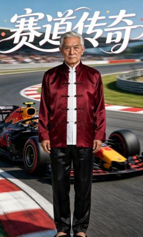 短剧《赛道传奇》海报