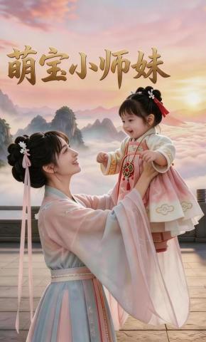 短剧《萌宝小师妹》海报