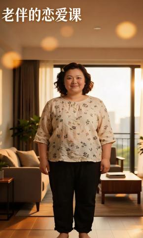 短剧《老伴的恋爱课》海报