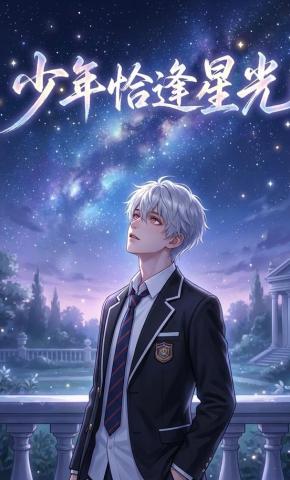 短剧《少年恰逢星光》海报