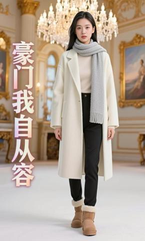 短剧《豪门我自从容》海报