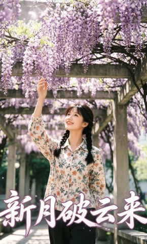 短剧《新月破云来》海报