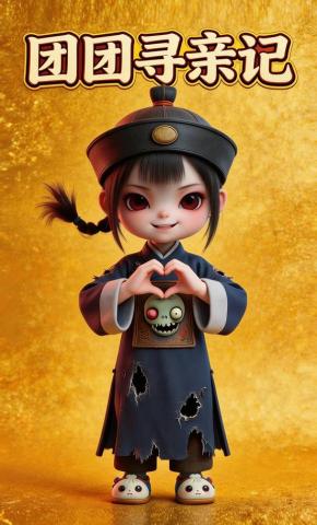 短剧《团团寻亲记》海报