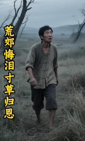 短剧《荒郊悔泪寸草归恩》海报