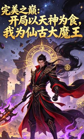 短剧《完美之巅：开局以天神为食，我为仙古大魔王》海报