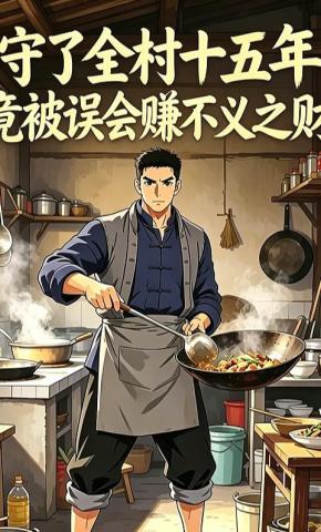 短剧《守了全村十五年竟被误会赚不义之财》海报