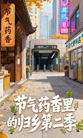 短剧《节气药香里的归乡第二季》海报