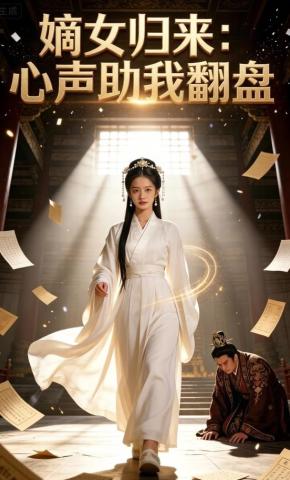 短剧《嫡女归来：心声助我翻盘》海报