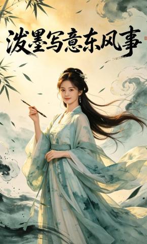 短剧《泼墨写意东风事》海报