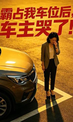 短剧《霸占我车位后，车主哭了！》海报