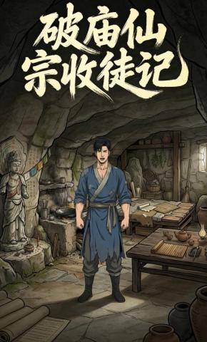 短剧《破庙仙宗收徒记》海报