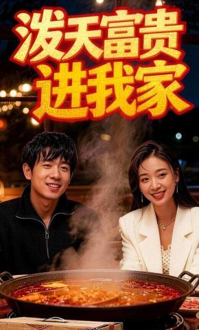 短剧《泼天富贵进我家》海报