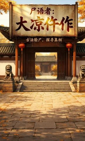 短剧《尸语者：大凉仵作》海报