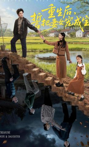 短剧《重生后，誓把妻女宠成宝》海报