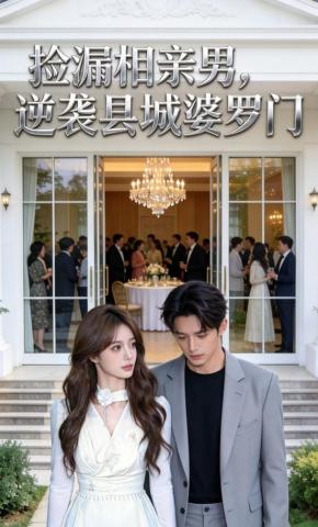 短剧《捡漏相亲男，逆袭县城婆罗门》海报