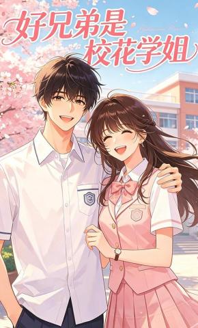 短剧《好兄弟是校花学姐》海报