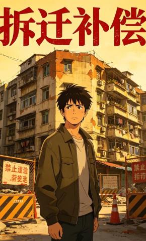 短剧《拆迁补偿》海报