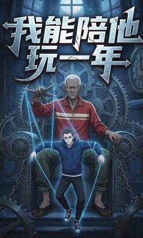 短剧《我能陪他玩一年》海报