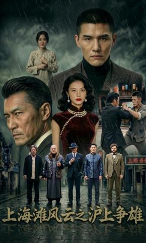 短剧《上海滩风云之沪上争雄》海报