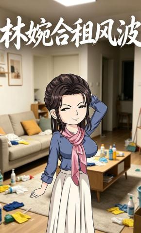 短剧《林婉合租风波》海报