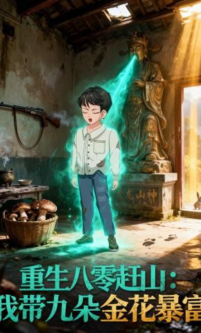 短剧《重生八零赶山：我带九朵金花暴富》海报