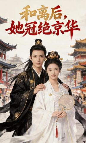 短剧《和离后，她冠绝京华》海报