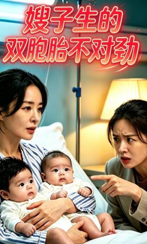 短剧《嫂子生的双胞胎不对劲》海报