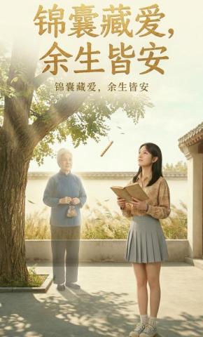 短剧《锦囊藏爱，余生皆安》海报