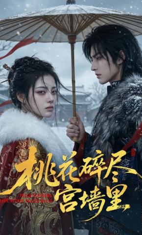 短剧《桃花碎尽宫墙里》海报