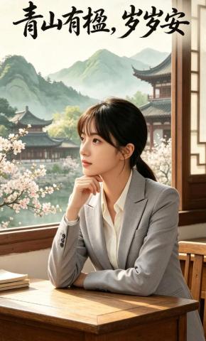 短剧《青山有楹，岁岁安》海报