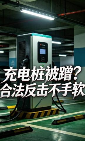 短剧《充电桩被蹭？合法反击不手软》海报