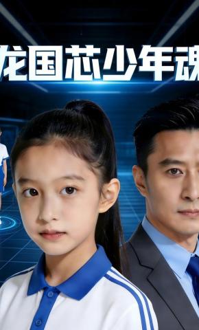 短剧《龙国芯少年魂》海报