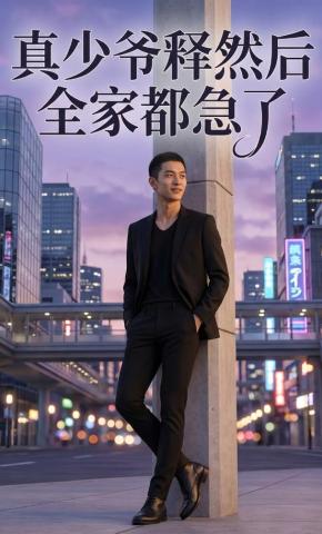 短剧《真少爷释然后全家都急了》海报