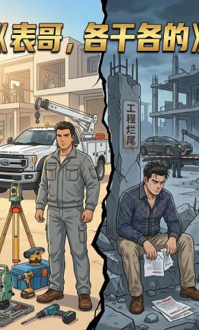 短剧《表哥，各干各的》海报