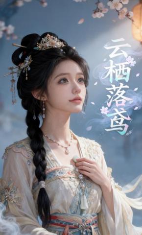 短剧《云栖落鸢》海报
