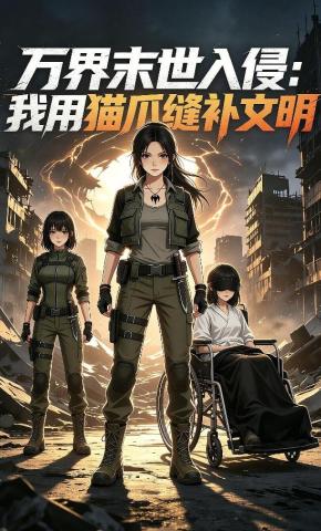 短剧《万界末世入侵：我用猫爪缝补文明》海报