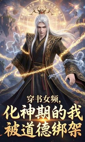 短剧《穿书女频，化神期的我被道德绑架》海报