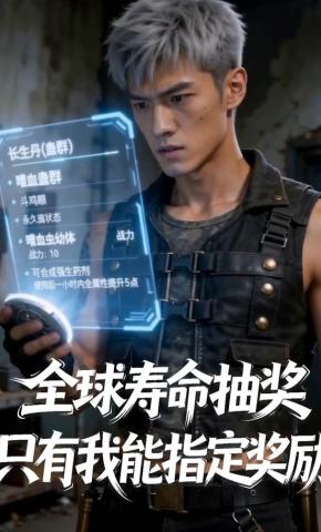 短剧《全球寿命抽奖，只有我能指定奖励》海报