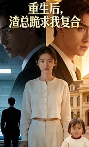 短剧《重生后，渣总跪求我复合》海报