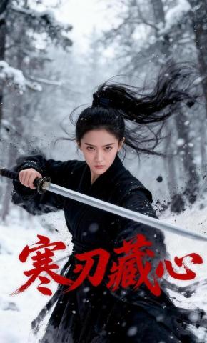短剧《寒刃藏心》海报