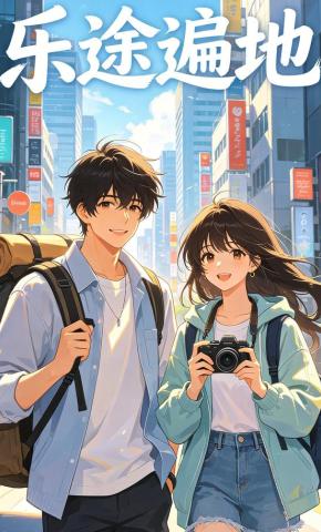 短剧《乐途遍地》海报