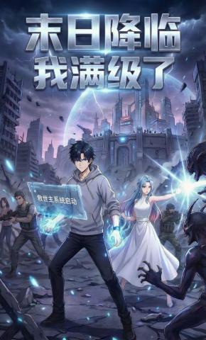 短剧《末日降临我满级了》海报