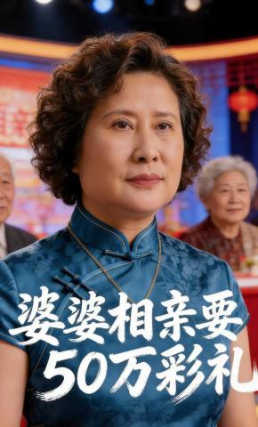 短剧《婆婆相亲要50万彩礼》海报